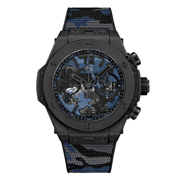 BIG BANG UNICO ALLBLACK BLUE CAMO