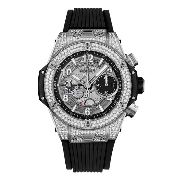 BIG BANG UNICO TITANIUM PAVE