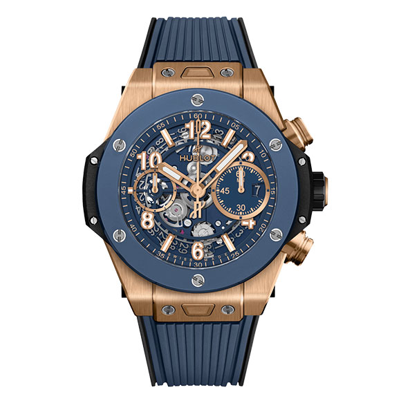 BIG BANG UNICO KING GOLD BLUE CERAMIC