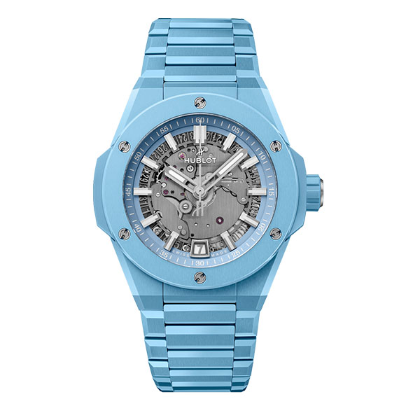 BIG BANG INTEGRATED TIME ONLY SKYBLUE CERAMIC