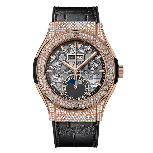 CLASSIC FUSION AEROFUSION MOONPHASE KING GOLD PAVE